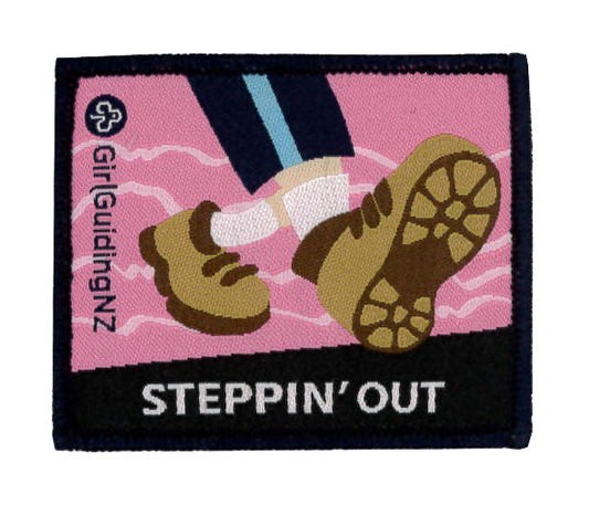 Steppin' Out badge