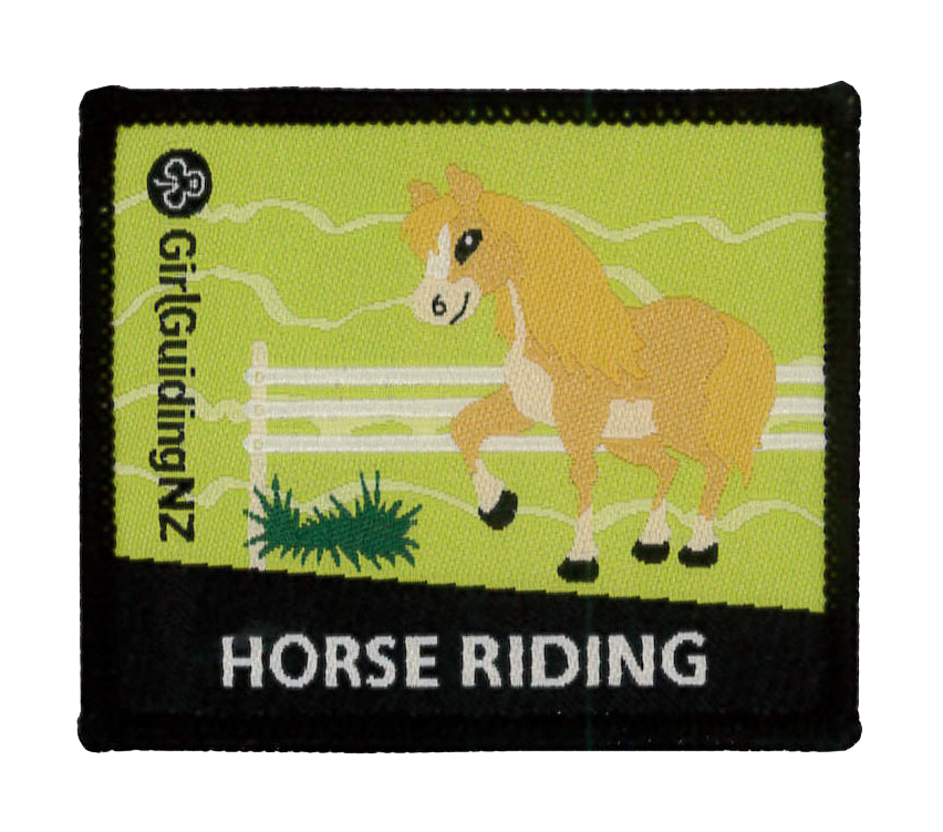Horse Riding badge