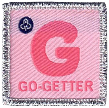 Girls Lead "G" Previous Programme badge $0.01 only when ordered with another item.