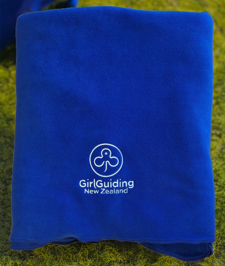 GirlGuiding NZ Camping and Badges Blanket