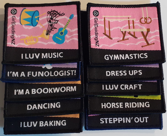 Fun Badge Pack - 10 Different Fun collectible badges
