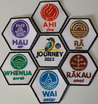 JOURNEY 2022 set of 7 badges -A unique Collectible