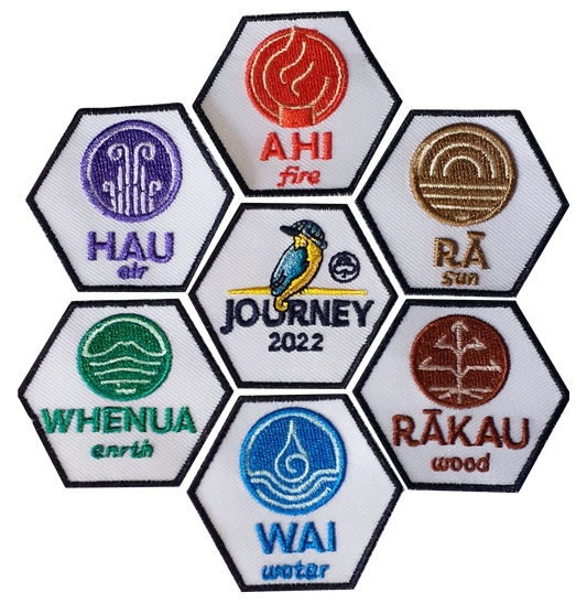 JOURNEY 2022 set of 7 badges -A unique Collectible