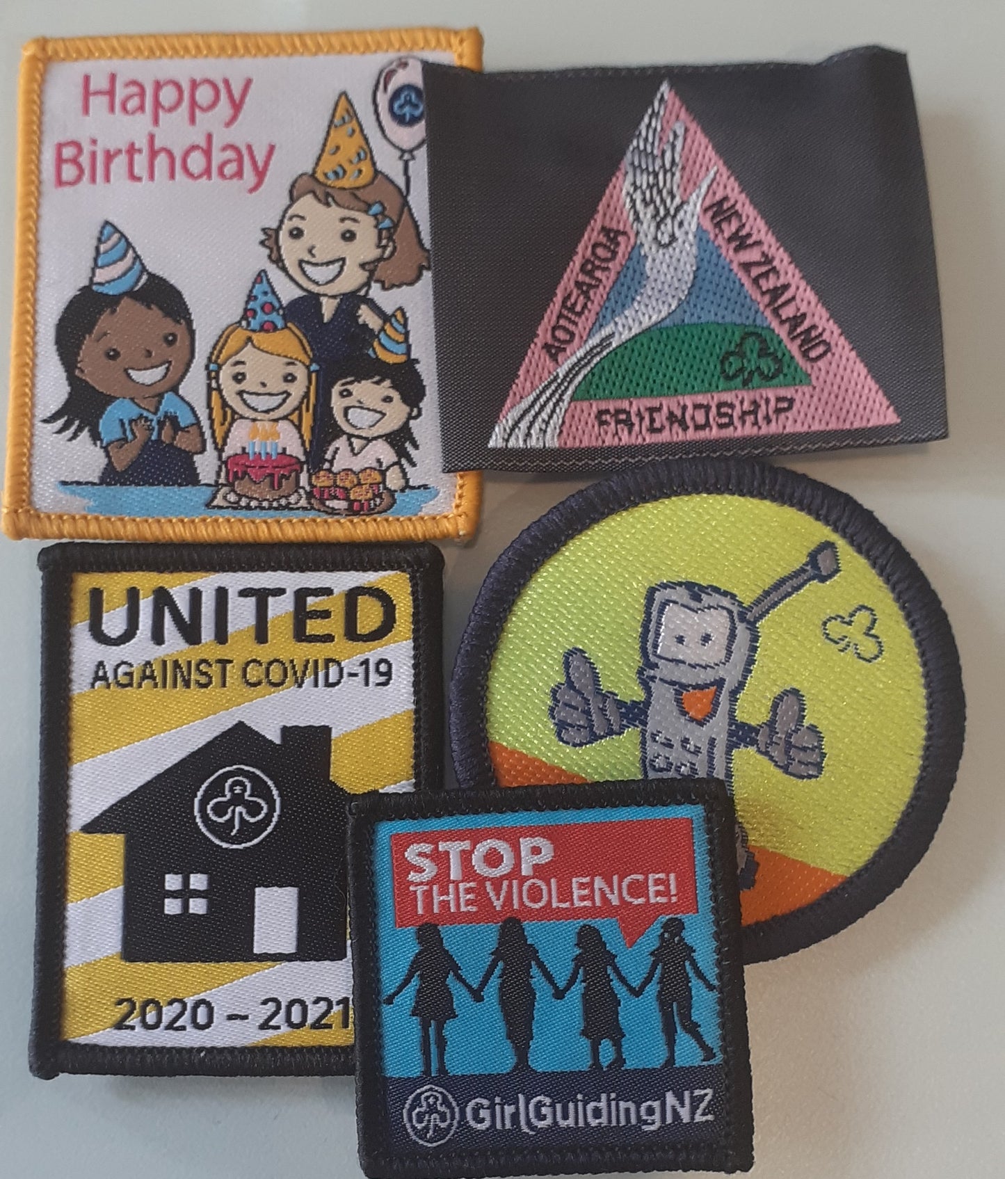 Badge Pack - 5 Different collectible badges