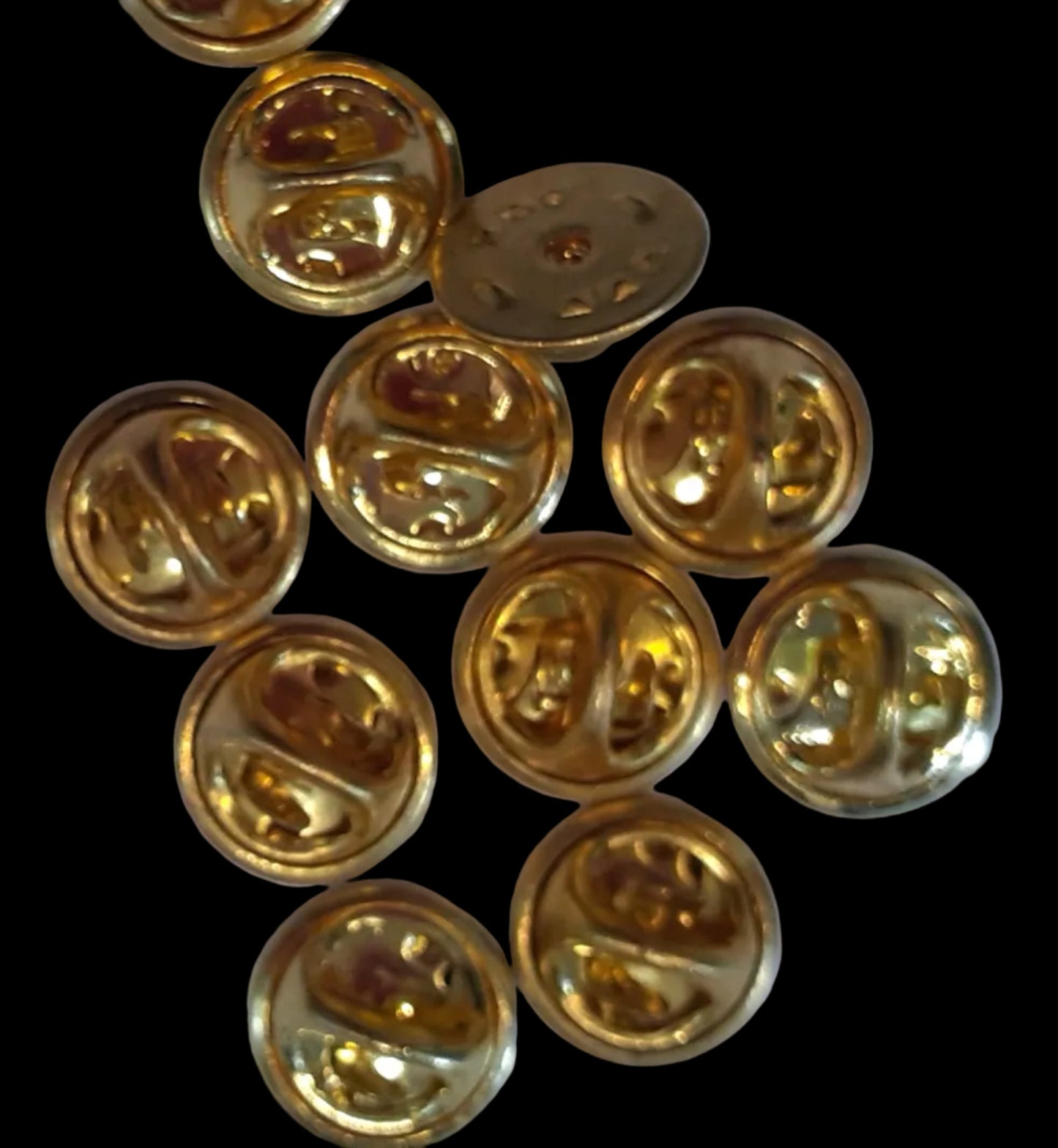 Rear Metal Badge clips