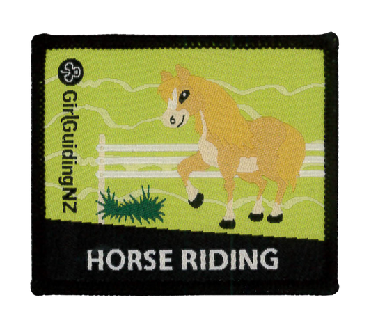 Horse Riding badge