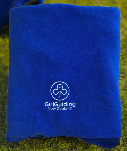 GirlGuiding NZ Camping and Badges Blanket