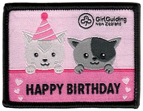 HAPPY BIRTHDAY BADGE