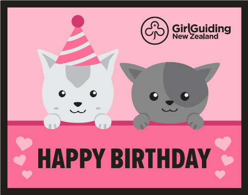 HAPPY BIRTHDAY BADGE